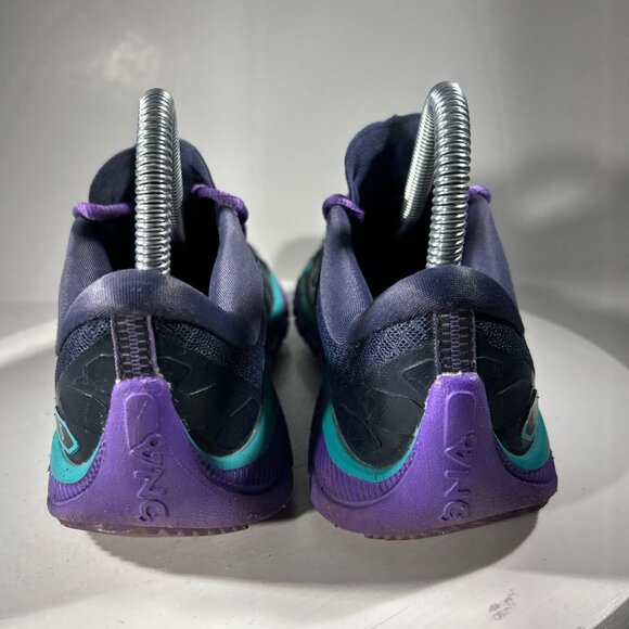 Brooks Pure Grit 5 Womens Size 6 Trail Running Shoes Hiking Sneakers Blue Purple - Picture 6 of 12